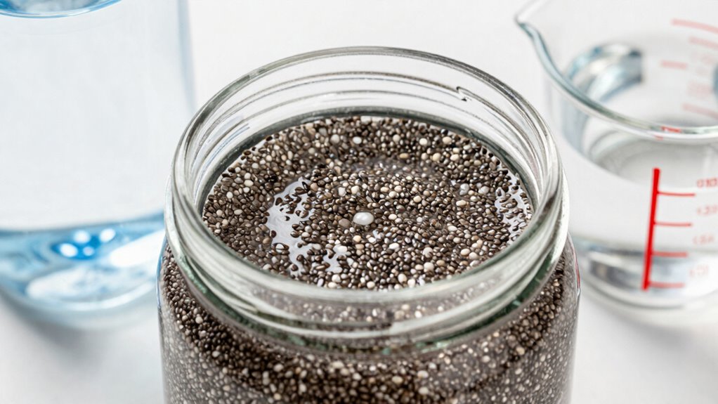 hydrate before chia consumption