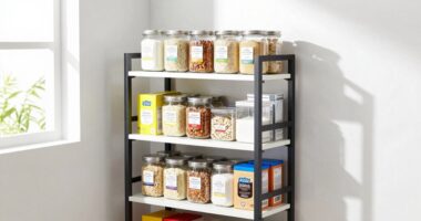 maximize storage with baker s racks