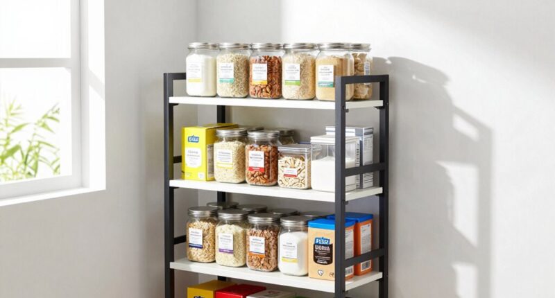 maximize storage with baker s racks