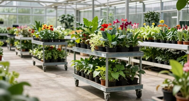 mobility enhances greenhouse efficiency