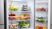 organized fridge enhances meal prep