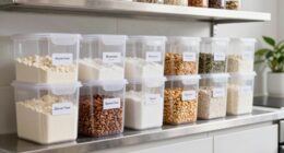 organized gluten free ingredients