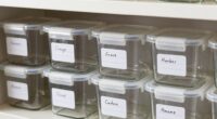 organized pantry labeling