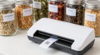 organized pantry labeling system
