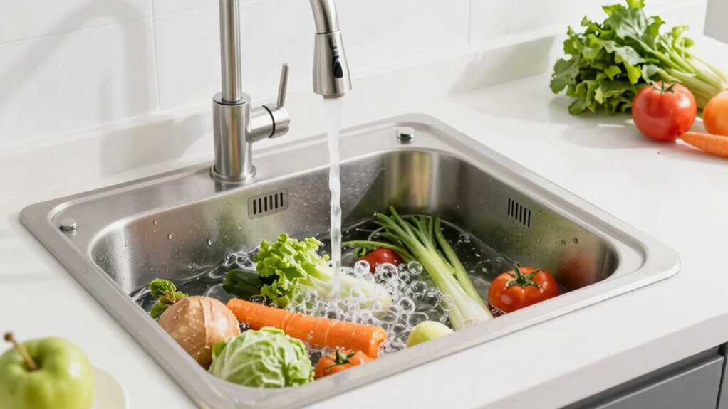produce washing safety features