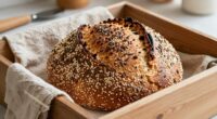 proofing box improves seed bread