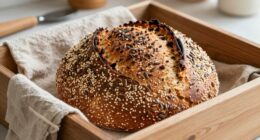 proofing box improves seed bread
