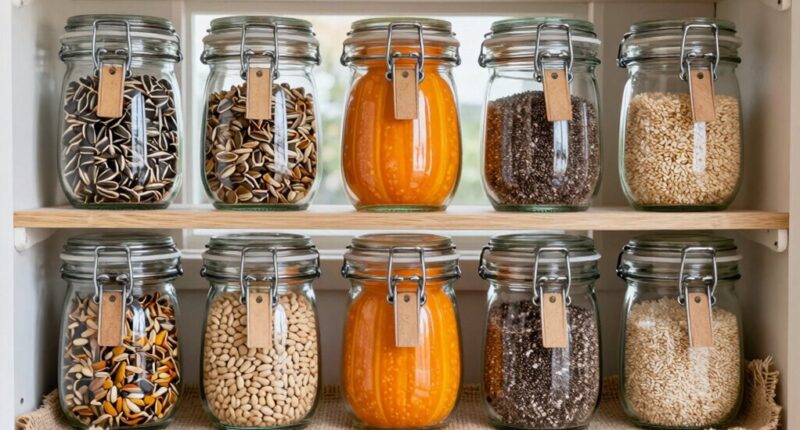 proper home seed storage