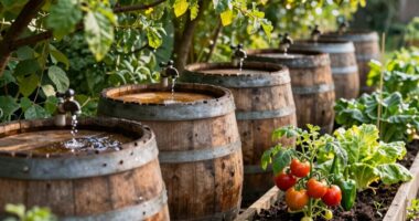 rain collection for gardening