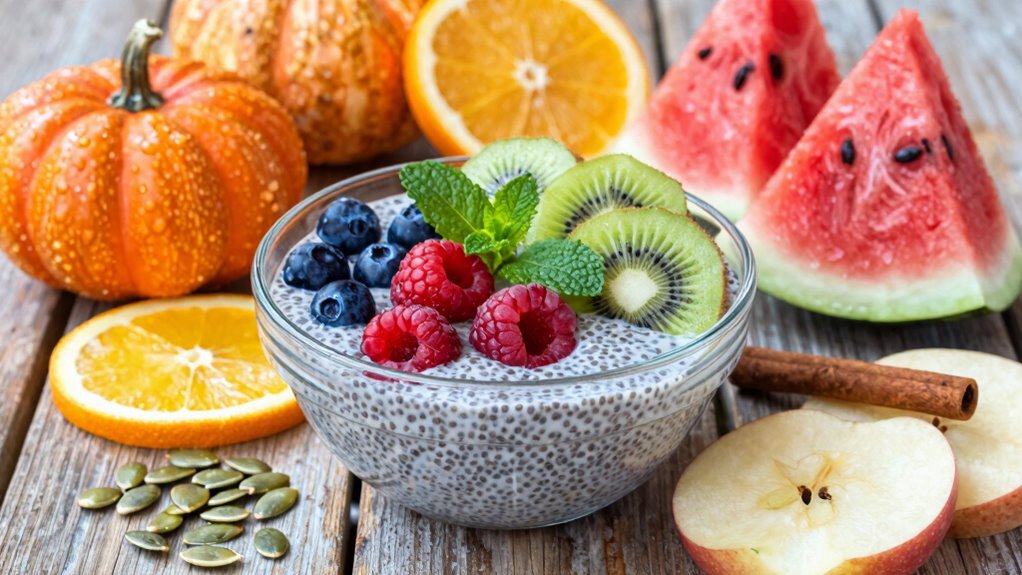 seasonal colorful flavorful chia recipes