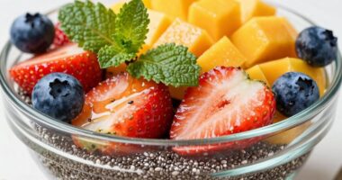 seasonal fruit chia pairing