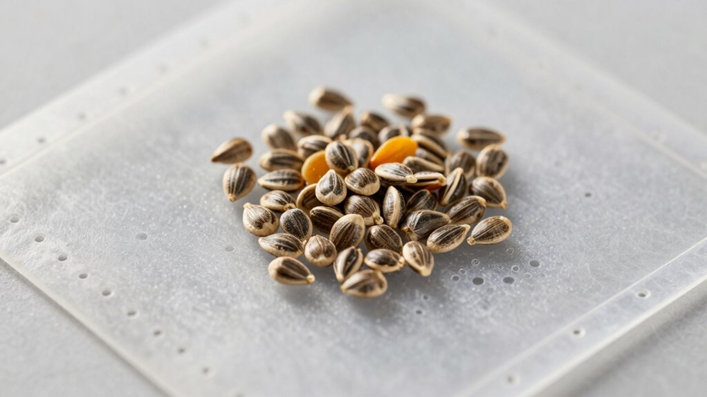 silicone sheets enhance seed drying