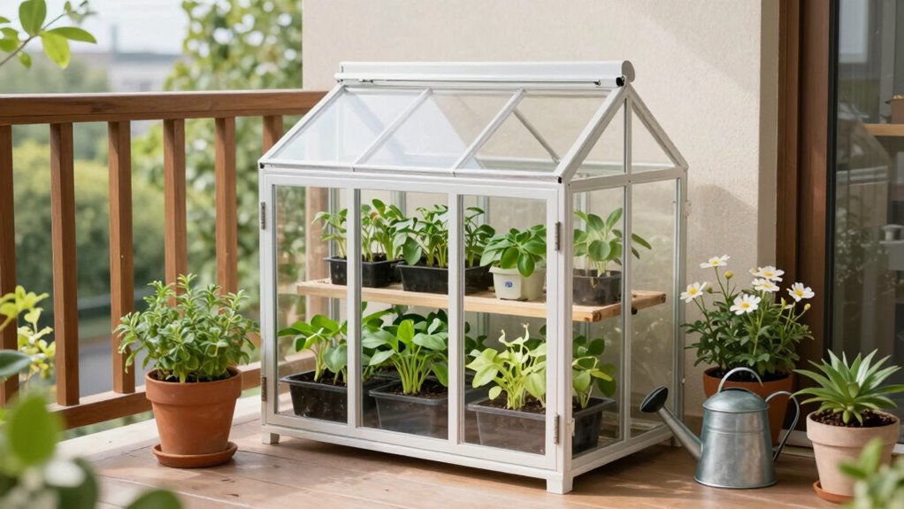 small durable ventilated greenhouse