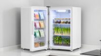 small fridge seed storage