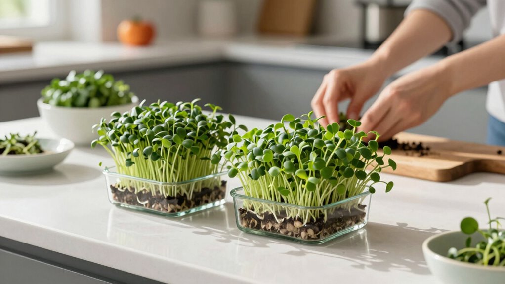 urban microgreens for sustainability