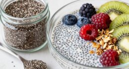 varied chia seed incorporation