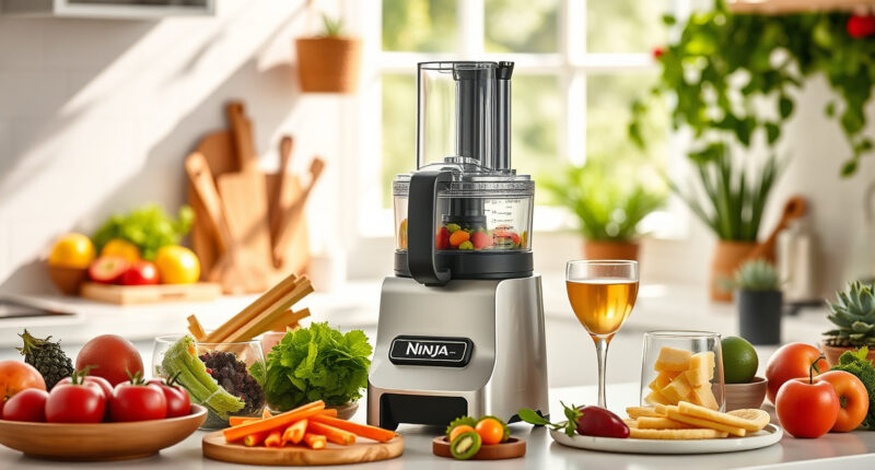 Cool Summer Salsa with Ninja Professional Plus Food Processor