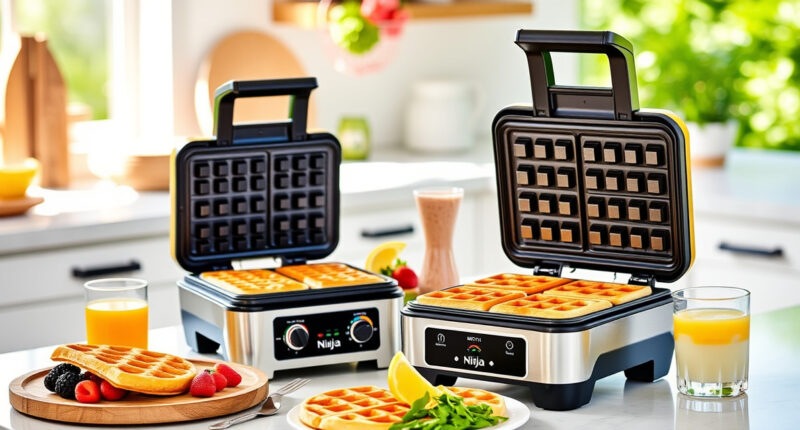 Master Perfect Summer Waffles with the Ninja Belgian Waffle Maker Pro