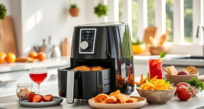 Perfect Crispy Summer Veggie Chips with the Ninja Air Fryer