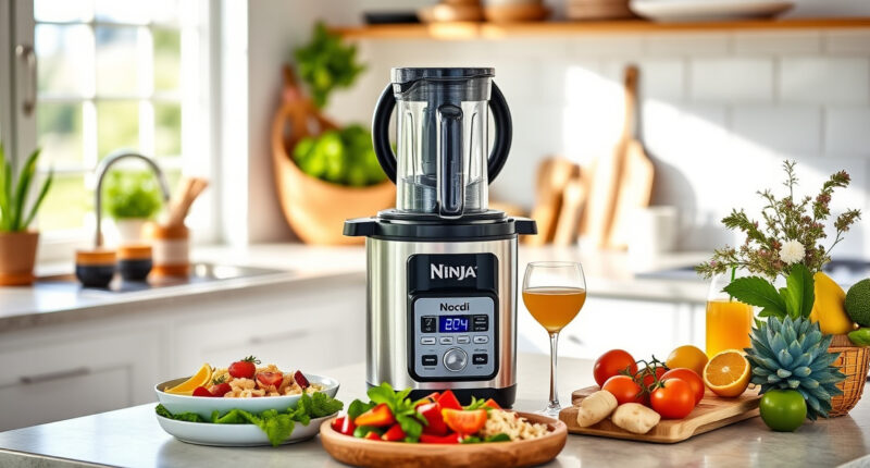 Summer Grilled Chicken & Veggie Stir-Fry with Ninja Foodi Cooker Pro