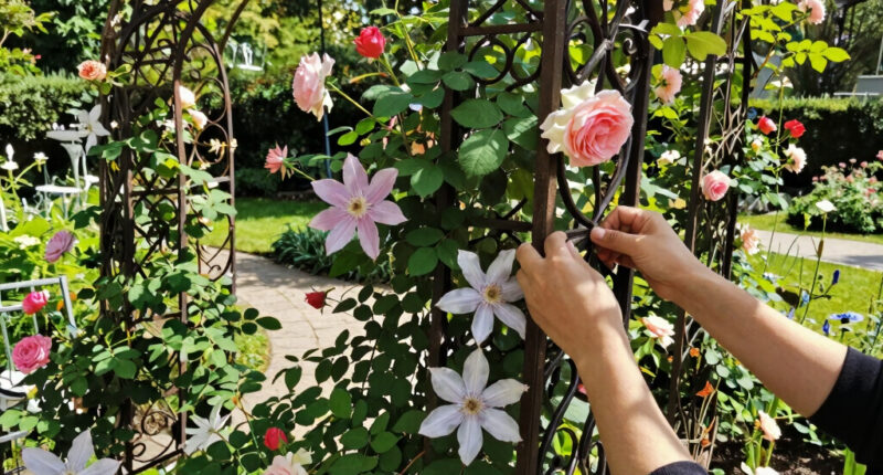 These 7 Beautiful Trellises Will Turn Climbing Plants Into the Stars of Your Garden