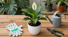 What Peace Lilies Need in June – 6 Vital Tasks for Glossy Leaves, Graceful Blooms, and No More Brown Tips