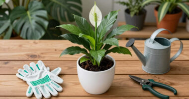 What Peace Lilies Need in June – 6 Vital Tasks for Glossy Leaves, Graceful Blooms, and No More Brown Tips