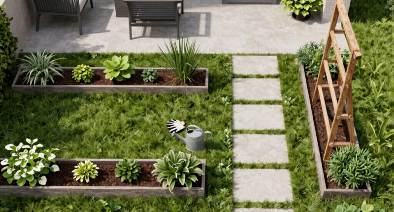 9 Clever Landscape Designer Tricks to Make the Most of a Long Narrow Garden