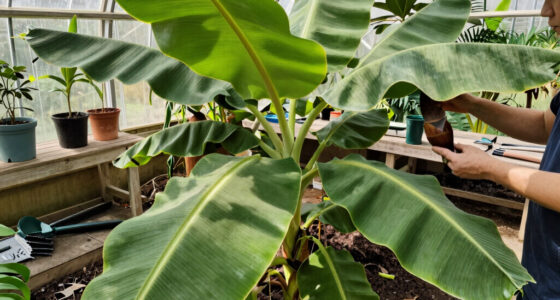 Bananas Sprout In Rayleigh Garden UK After 15 Years