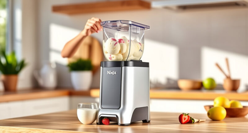 Beat the Summer Heat with the Ninja NC701 CREAMi Swirl Ice Cream Maker