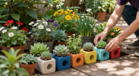 Cinder Blocks Get A Bad Rap, But They're Actually An Amazing Container Garden Alternative – And They Cost Less Than $3!