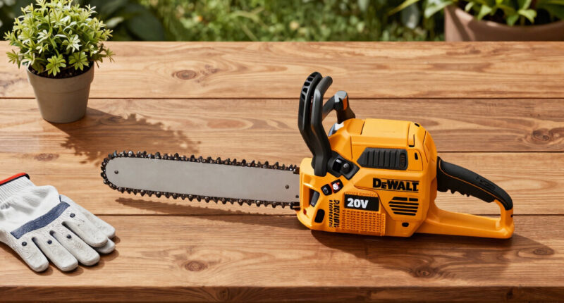 DeWalt 20V MAX 8" Brushless Chainsaw Review: Small Tool, Big Power
