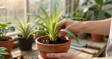 How to propagate spider plants