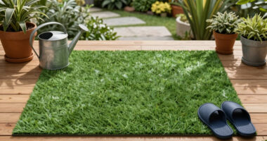 IKEA Grass Tiles Helped Rescue This Pee-Filled Fire Hazard Of A Patio