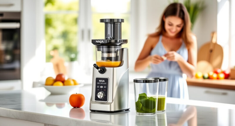 Ninja NeverClog Cold Press Juicer: Perfect for Fresh Summer Juices