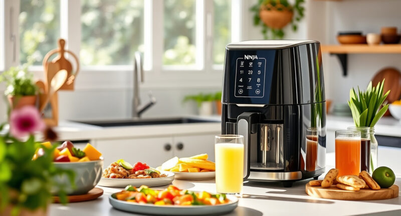 Summer Grilled Veggies Made Easy with Ninja Crispi 4-in-1 Air Fryer
