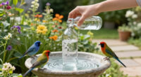 Want To Attract More Backyard Birds? This Easy Bird Bath Bottle Dripper Trick Is All You Need