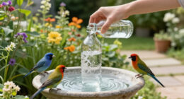 Want To Attract More Backyard Birds? This Easy Bird Bath Bottle Dripper Trick Is All You Need