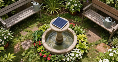 14 Best Solar-Powered Garden Water Fountains in 2026
