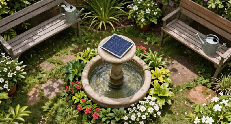 14 Best Solar-Powered Garden Water Fountains in 2026