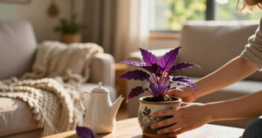 6 Purple Houseplants That Add Instant Drama To Your Home – And They're Low Maintenance, Too!