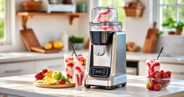 Beat the Heat with the Ninja NC701 Swirl Ice Cream Maker for Summer Pool Parties