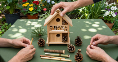 DIY A Bug Hotel To Give Beneficial Garden Insects A Home Before Temperatures Drop