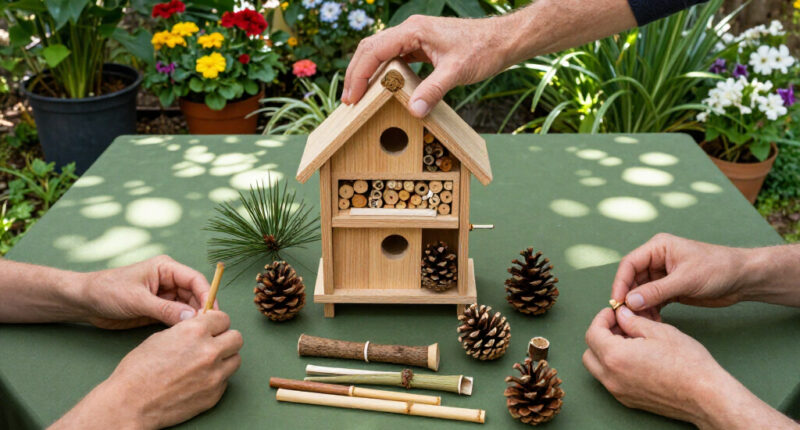DIY A Bug Hotel To Give Beneficial Garden Insects A Home Before Temperatures Drop