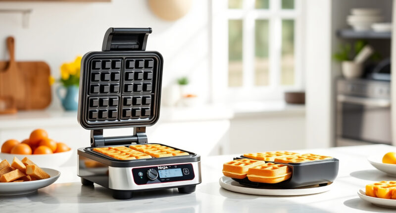Enjoy Perfect Summer Waffles with Ninja Belgian Waffle Maker Pro