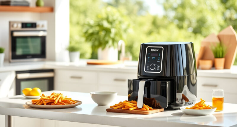Enjoy Summer Crisps & Snacks with the Ninja Air Fryer 4 Qt