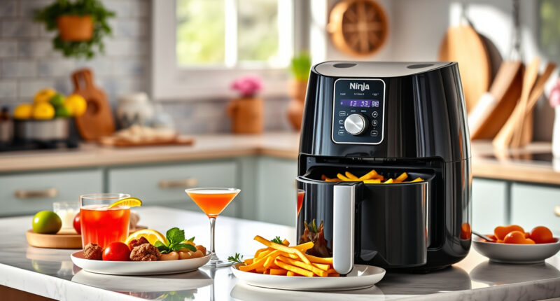 Host Effortlessly with the Ninja Air Fryer 4 Qt for Summer Gatherings