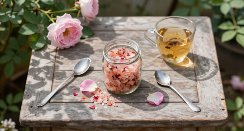 I’m Making Rose Salt From Garden-Grown Petals – It’s My Secret Ingredient When I Bake The Best Brownies In Town