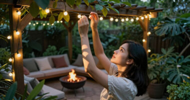 Jennifer Aniston's Garden Lighting Trick Is Perfect For Cozy Season – And You Can Copy It For $50