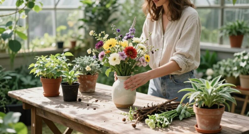 Kate Hudson Turned Garden Cuttings Into A Chic Floral Display – Here's How To Recreate The Look